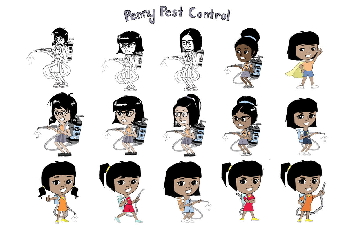 Int Publishing House – Children’s Book Character Concepts