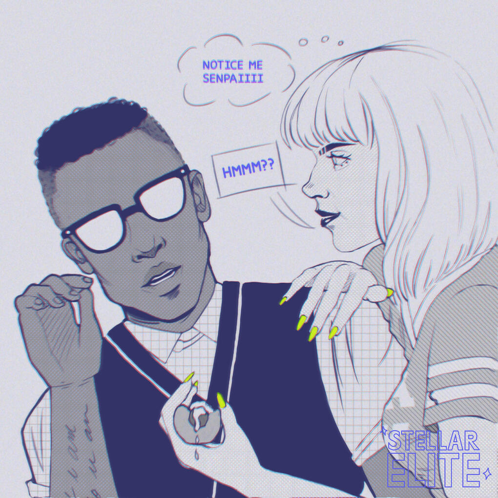 Comic Panel - "The Mess ptII" - Mr. Redacted & Vair