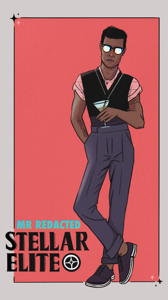 Logotype Illustration - Mr. Redacted - Procreate